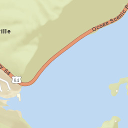 1995-2145 Highway 40, Cherokee National Forest, Benton Street Map