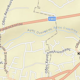 Káto Defterá Street Map