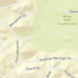 Stallion Springs California Street Map