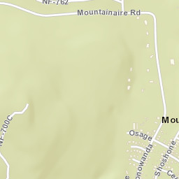 Mountainaire Arizona Street Map