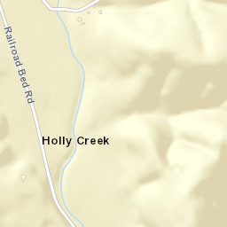 Holly Creek Tennessee Street Map