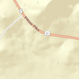 Conway Tennessee Street Map