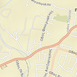 Páno Defterá Street Map