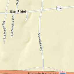 School Road, Casa Blanca, NM 87007, USA Street Map