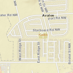 9001-9199 Starboard Rd NW, Albuquerque Street Map