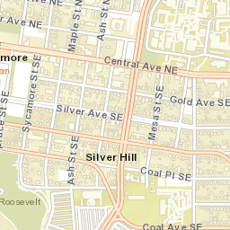 700-722 University Boulevard Southeast Street Map
