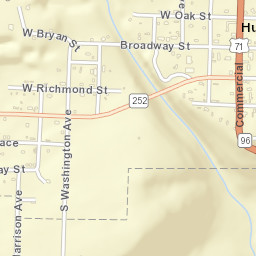 Huntington Arkansas Street Map