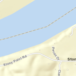 Stony Point Arkansas Street Map