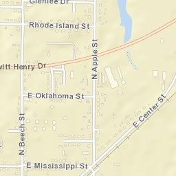 554-698 Rhode Island Street, Beebe, AR Street Map