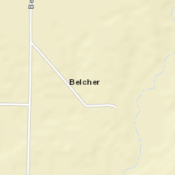 Belcher Arkansas Street Map
