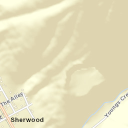 Sherwood Tennessee Street Map