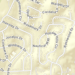 Lake Vista Tennessee Street Map