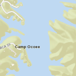 Camp Ocoee Tennessee Street Map