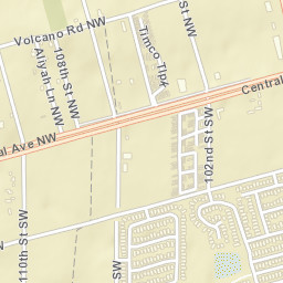 Tower Rd SW Albuquerque NM 87121 Street Map