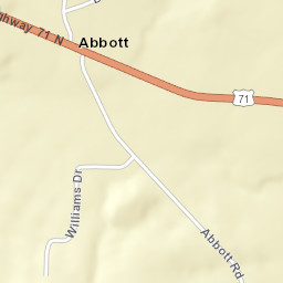 Abbott Arkansas Street Map