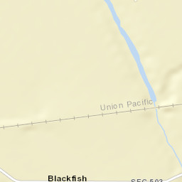 Blackfish Arkansas Street Map