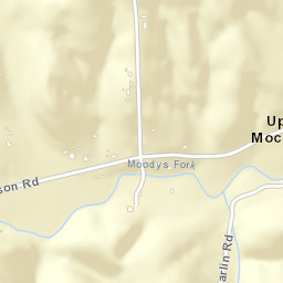 Upper Mockeson Tennessee Street Map