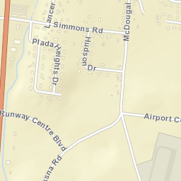 Plada Heights Tennessee Street Map
