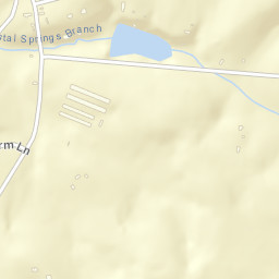 Crystal Springs Tennessee Street Map