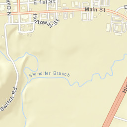 Jasper Tennessee Street Map