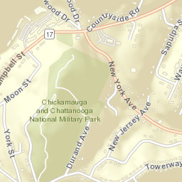 North Tower Forest Tennessee Street Map