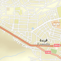 Frenda Street Map