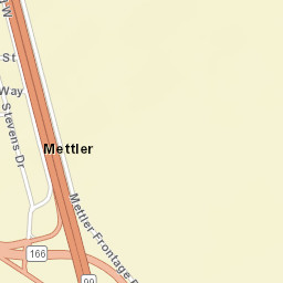 Mettler California Street Map