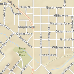 100 Pirate Lane, Poteau, OK 74953, USA Street Map