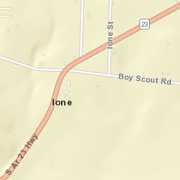 Ione Arkansas Street Map