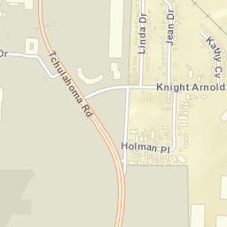 3134-3142 Kathy Cove Memphis TN Street Map