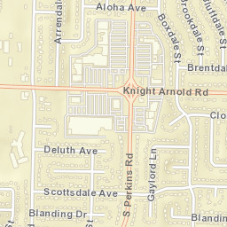 4647-4655 Chancellor Cove Memphis TN Street Map