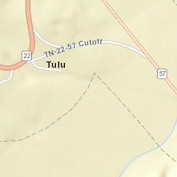 Tulu Tennessee Street Map