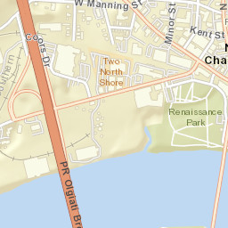 North Chattanooga Tennessee Street Map
