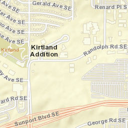 1416-1500 Wheeler Avenue Southeast, Albuquerque Street Map