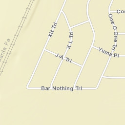 128-132 Cochise Place Amarillo TX Street Map