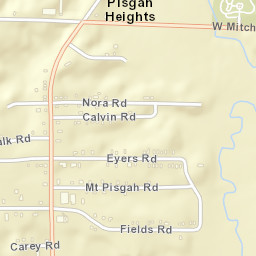 776-900 West Mitchell Road Memphis TN Street Map