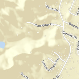 Valley Village Tennessee Street Map