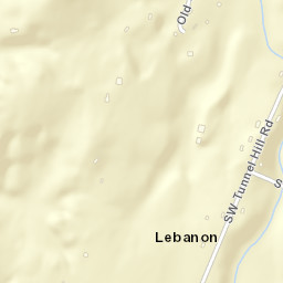 Lebanon Tennessee Street Map