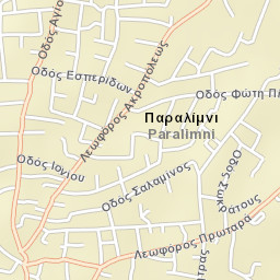 Paralímni Street Map