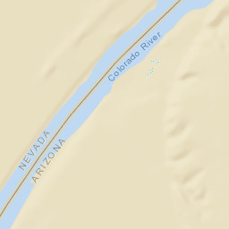 Mojave City Arizona Street Map