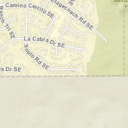 1520 La Cabra Drive Southeast, Albuquerque Street Map