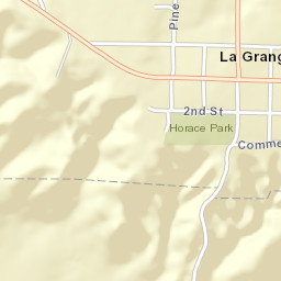 La Grange Tennessee Street Map