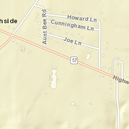Southside Tennessee Street Map