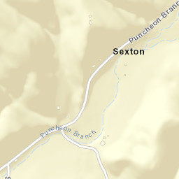 Sexton Tennessee Street Map