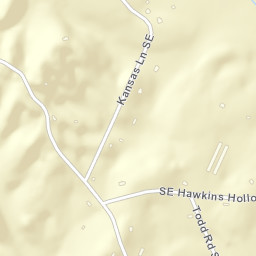 Coahulla Ranch Tennessee Street Map