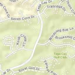 Tega Cay, South Carolina Street Map