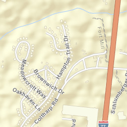 2054-2124 Coltharp Road, Fort Mill, SC Street Map