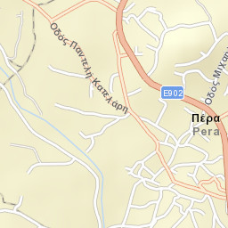 Péra Street Map