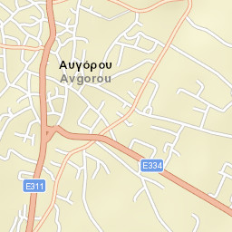 Avgórou Street Map