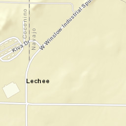 Lechee Arizona Street Map
